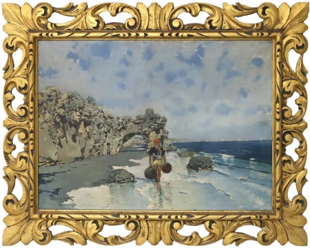 Riccardo Pellegrini — Sulla spiaggia di Barcellona